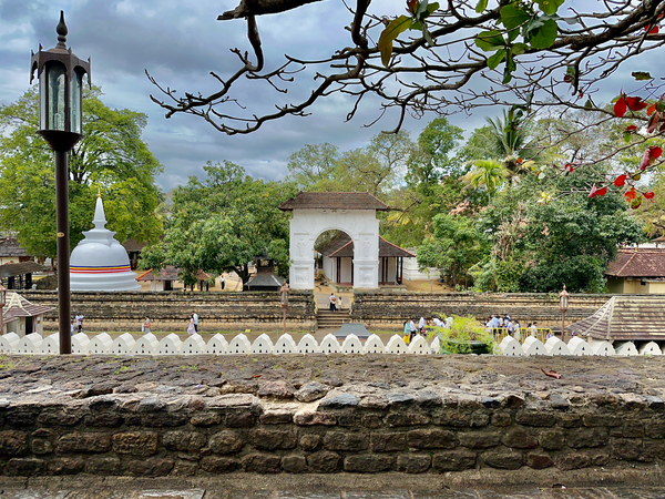 Temple Half Wall Print