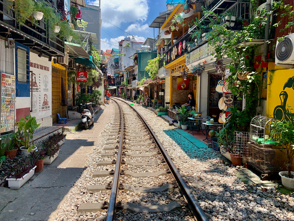 Train Street Hanoi Print