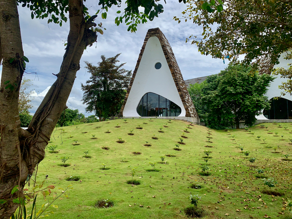 Triangle Shaped Coffee Museum 2 Print