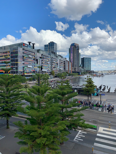 Victoria Harbour in Melbourne 2 Print