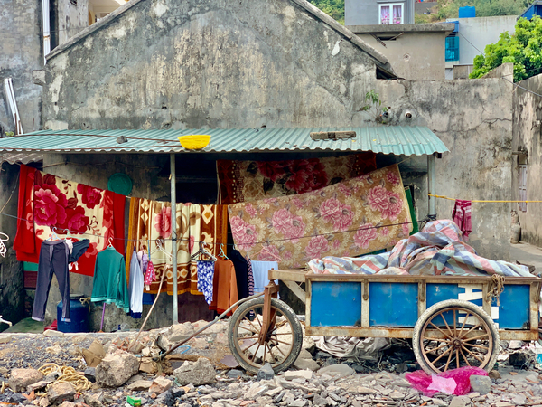 Waiting for the Laundry to Dry Print