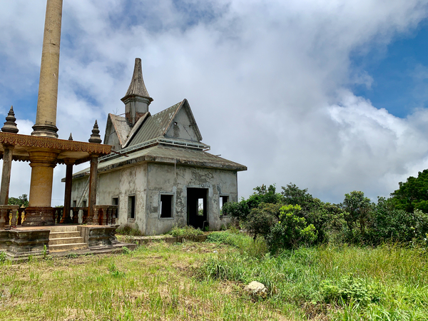 Wat Sampov Pram Temple Bokor Cambodia 2 Print