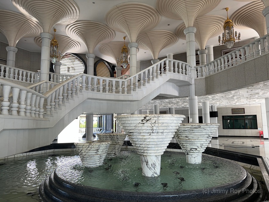 Jame Asr Hassanil Bolkiah Mosque Brunei 2  Imprimer
