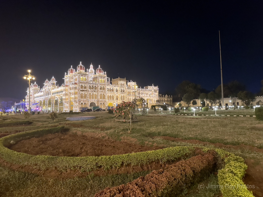 Mysore Palace at Night 1  Print