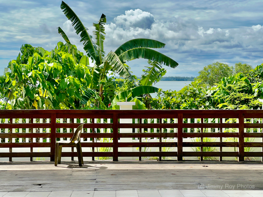 Nice Balcony Sandakan Borneo  Print