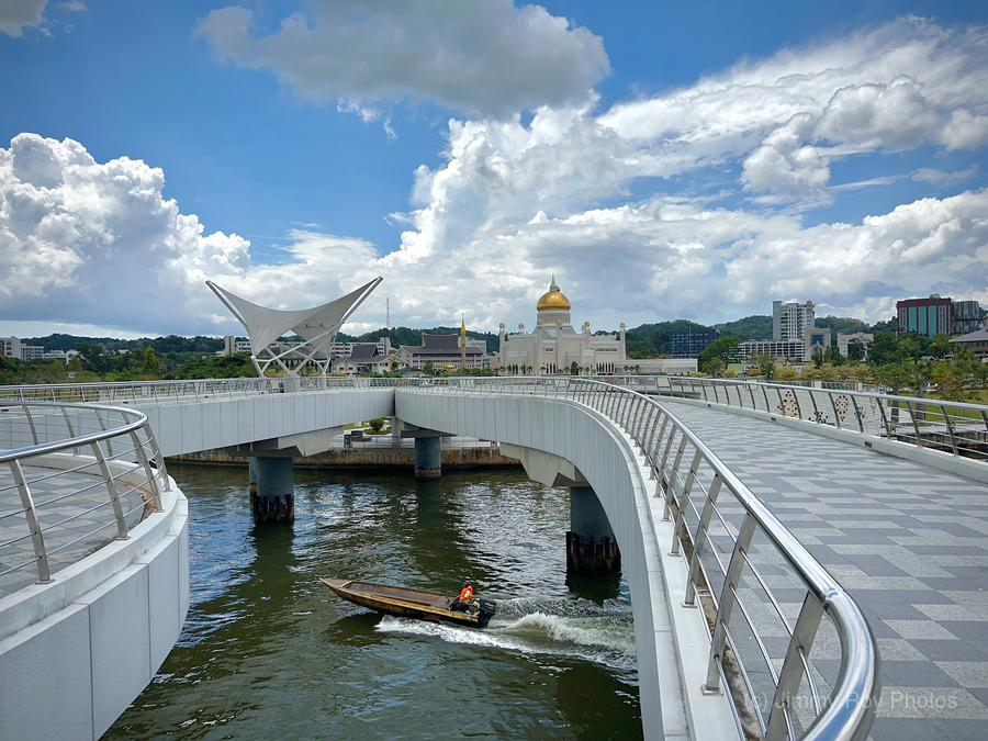 Omar Ali Saifuddien Mosque Collection Brunei 8  Print