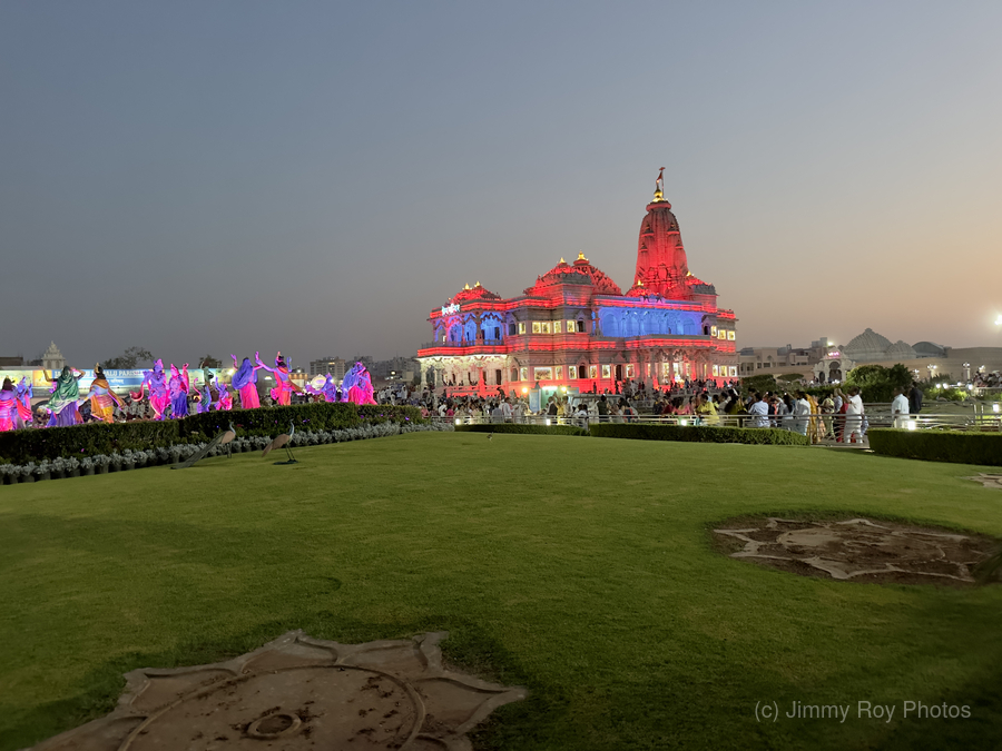 Prem Mandir Vrindavan 5  Print