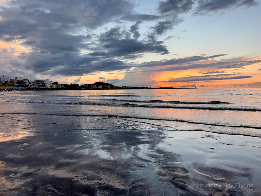 Samyang Beach Sunset Jeju South Korea 4  Print