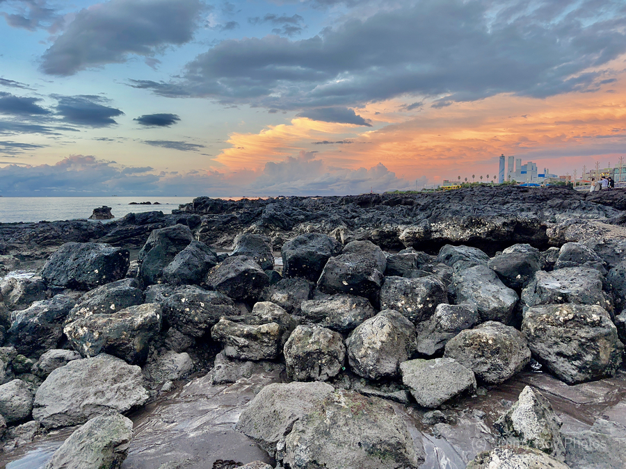 Samyang Beach Sunset Jeju South Korea 5  Print