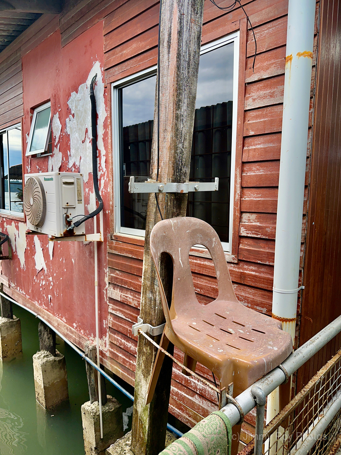 Sim Sim Traditional Floating Village in Sandakan 5  Print