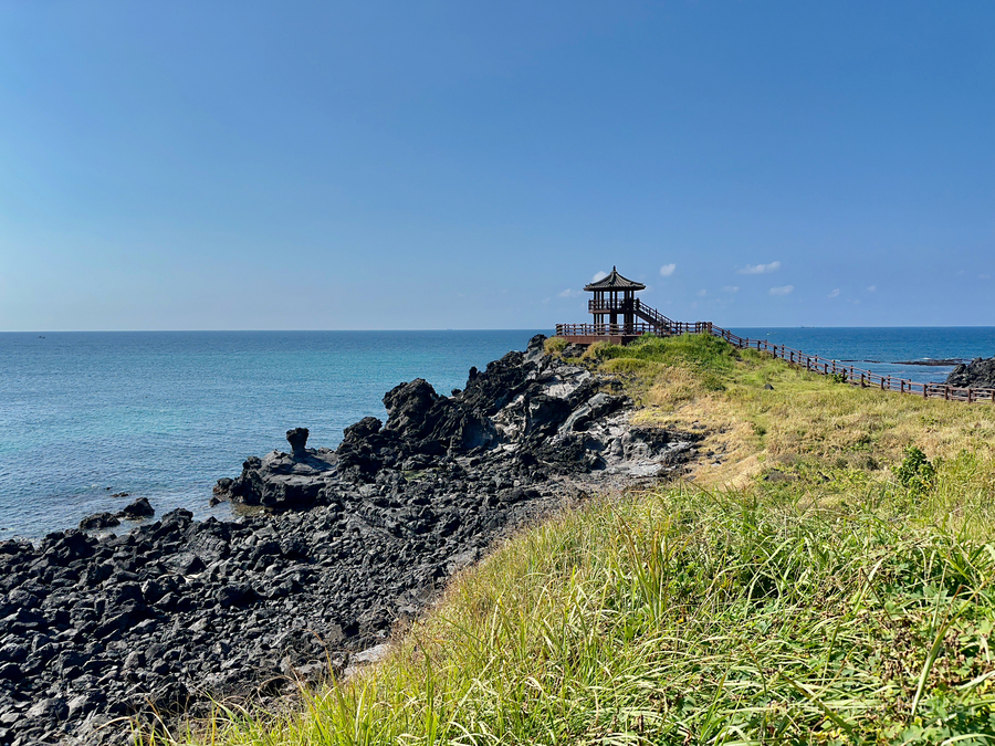 The Gazebo Jeju South Korea  Print