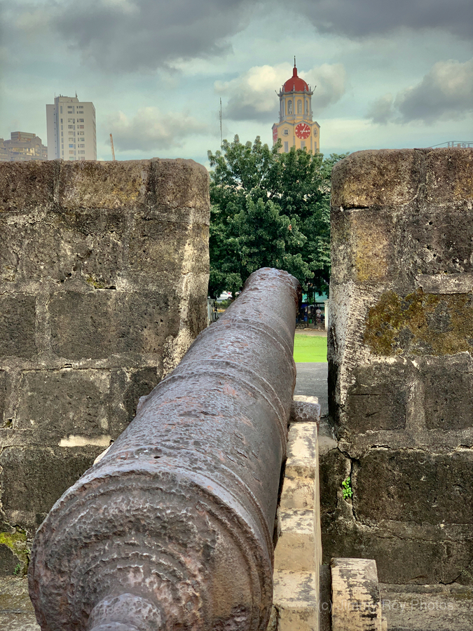 A Cannon in Manila  Print