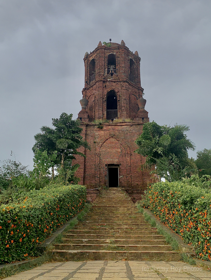 Bantay Church Bell Tower Philippines  Print