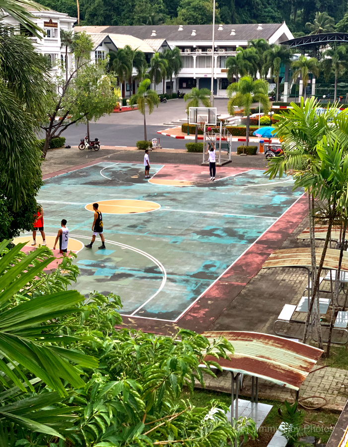 Basketball Court  Print