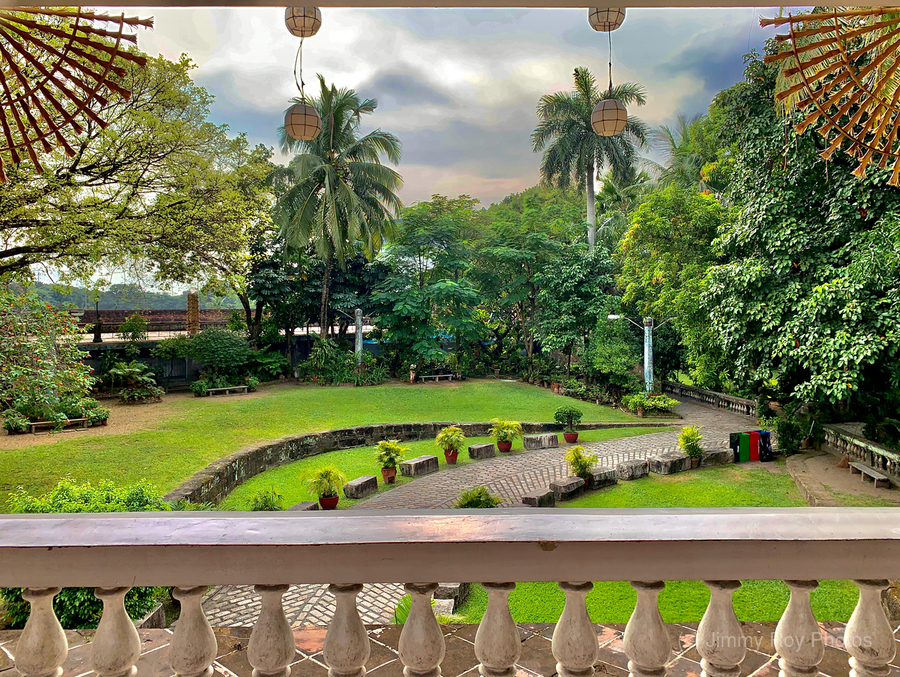 Beautiful Garden from the Balcony  Imprimer