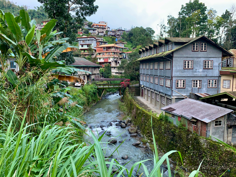 Blue House by the River 2  Print