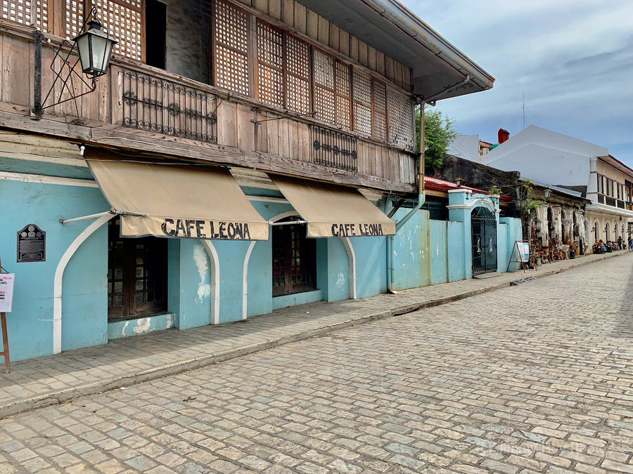 Empty Vigan Street  Print