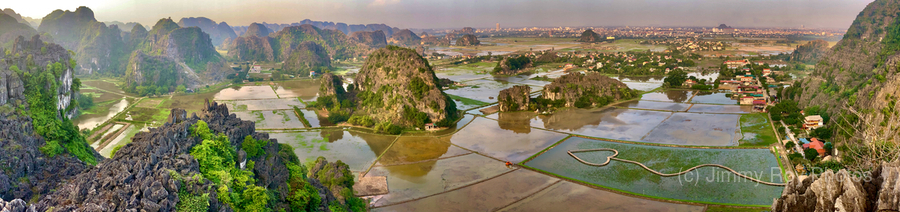 Hang Mua Viewpoint Vietnam 4  Print