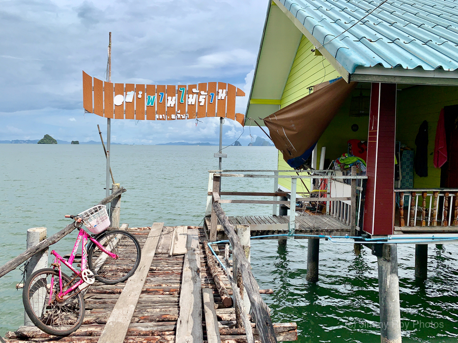 House in Koh Panyee Floating Village Thailand  Print