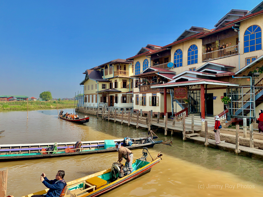 Inle Lake Shops  Print