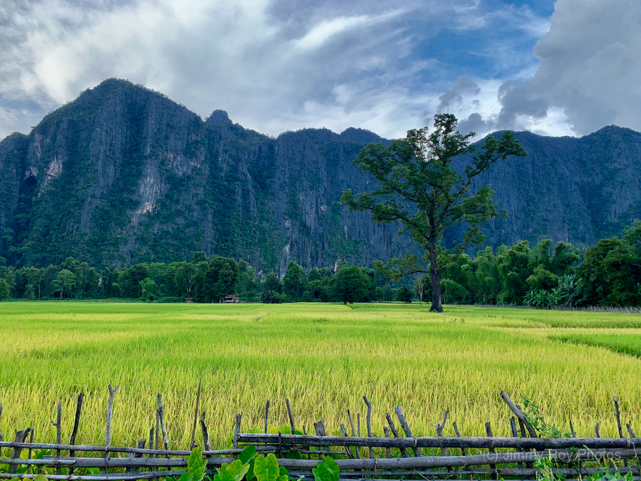 Laos Mountains  Print