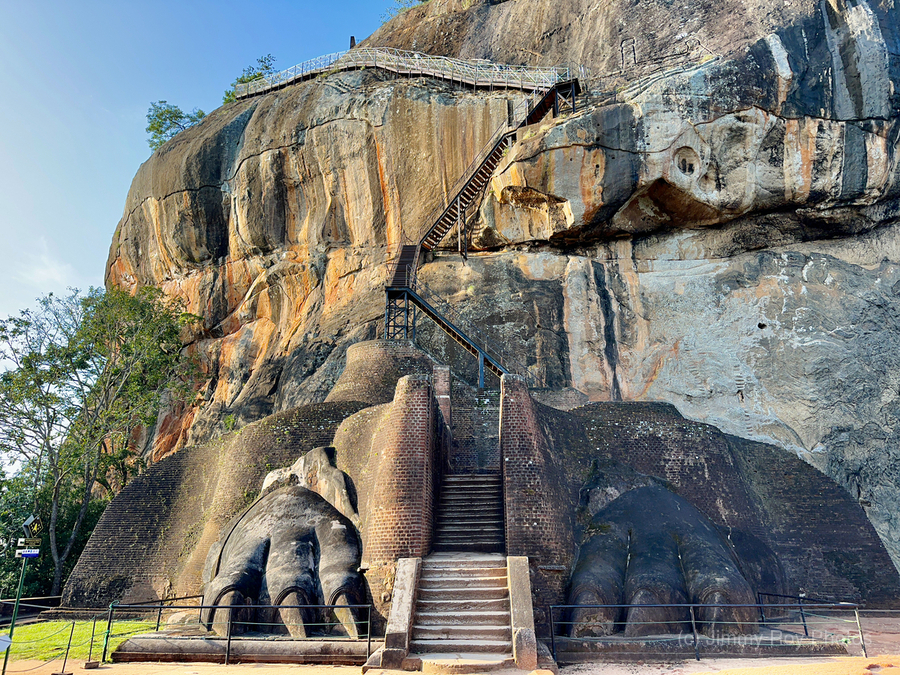 Lions Rock Sigiriya Sri Lanka  Print