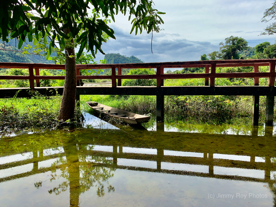 Little Bridge Reflections  Print
