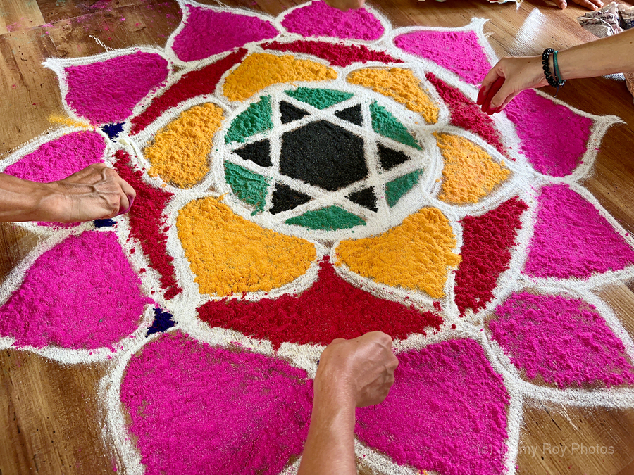 Mandala Hands  Print