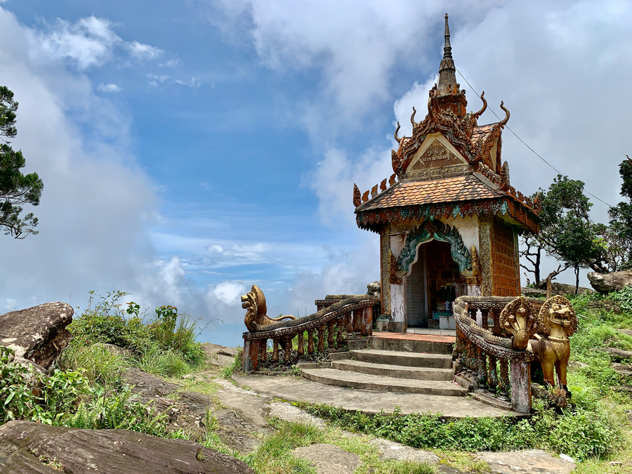 Mini Temple in the Sky  Print