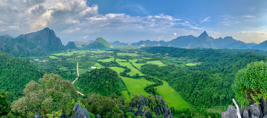 Nam Xay Viewpoint Vang Vieng Laos 3  Imprimer