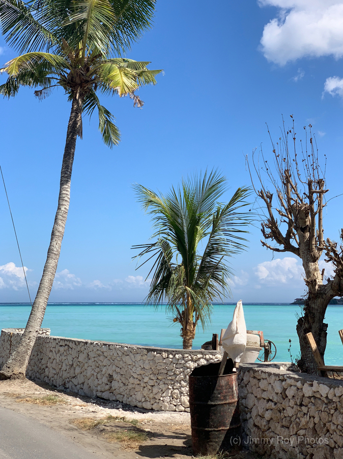 Nice View on the Blue Water  Print