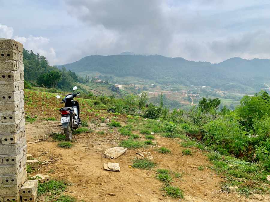 Park Your Bike and Enjoy the View  Print