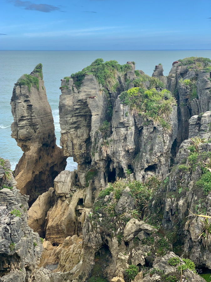 Punakaiki Pancake Rocks New Zealand 2  Print
