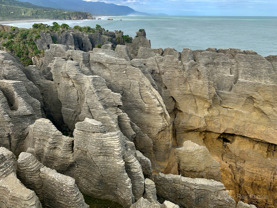 Punakaiki Pancake Rocks New Zealand 4  Print