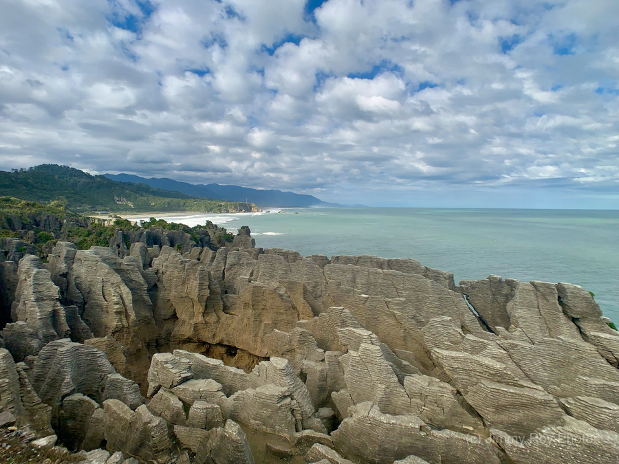 Punakaiki Pancake Rocks New Zealand 5  Print