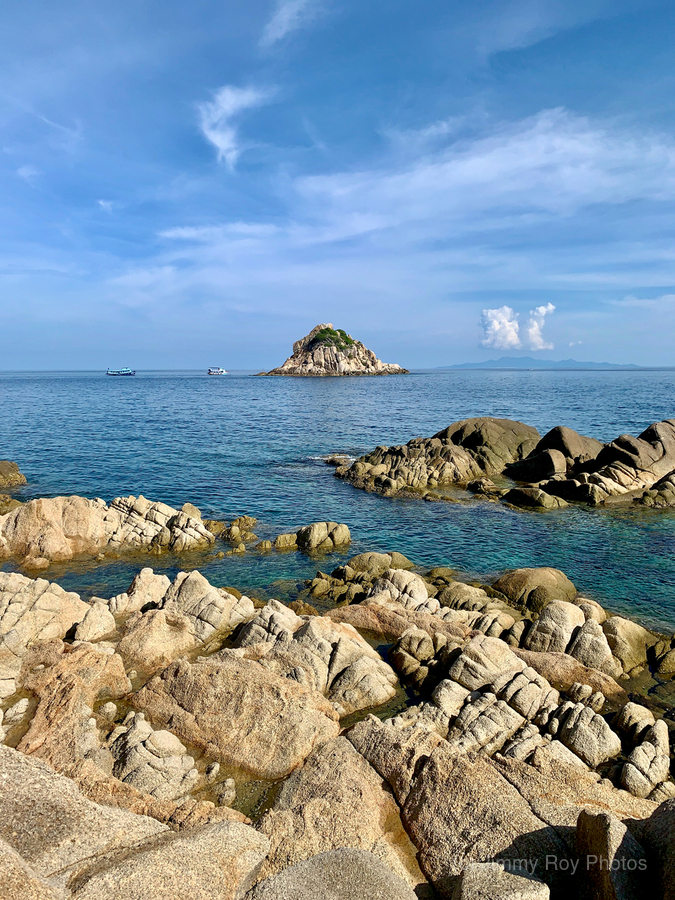 Sharks Island Koh Tao Thailand  Print