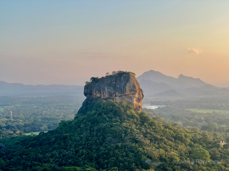 Sigiriya at Sunset Sri Lanka  Print