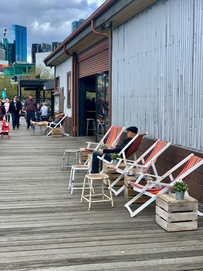 Sitting on the Dock  Print