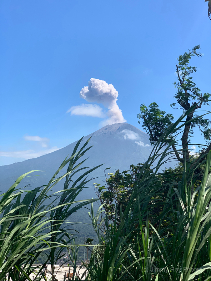 Smoke Out of a Volcano  Print