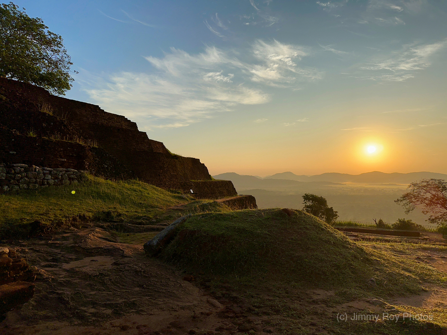 Sunrise on Top of Sigiriya Sri Lanka 3  Print