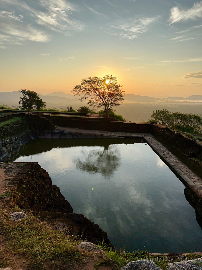 Sunrise on Top of Sigiriya Sri Lanka 4  Print