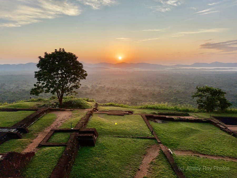 Sunrise on Top of Sigiriya Sri Lanka 6  Print