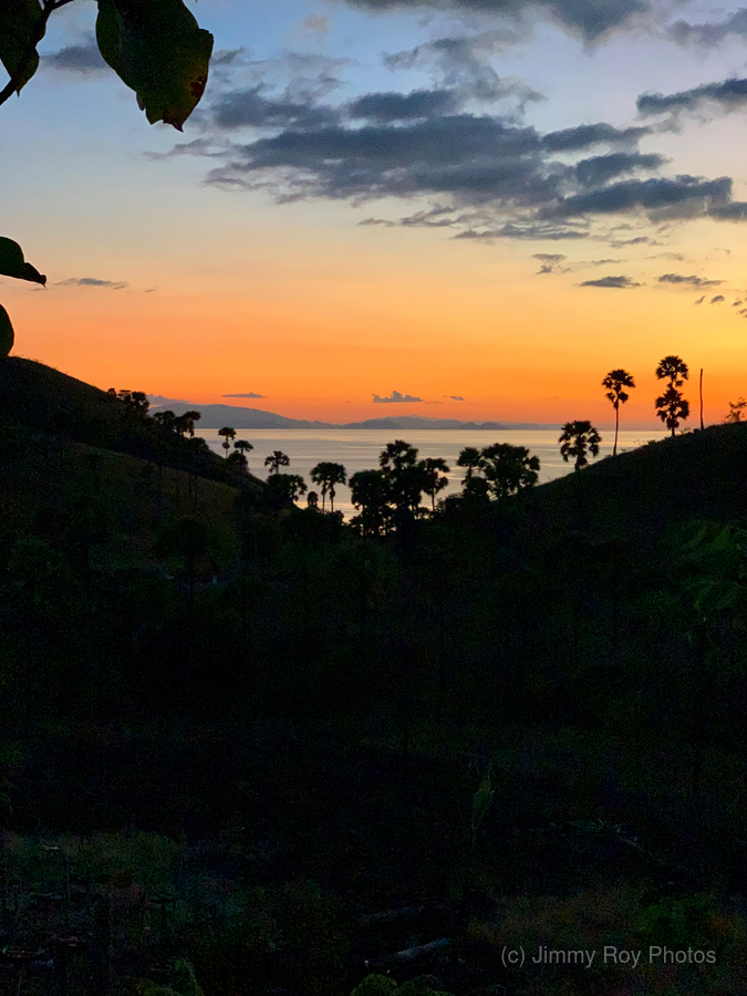 Sunset Over the Flores Sea Indonesia 2  Print