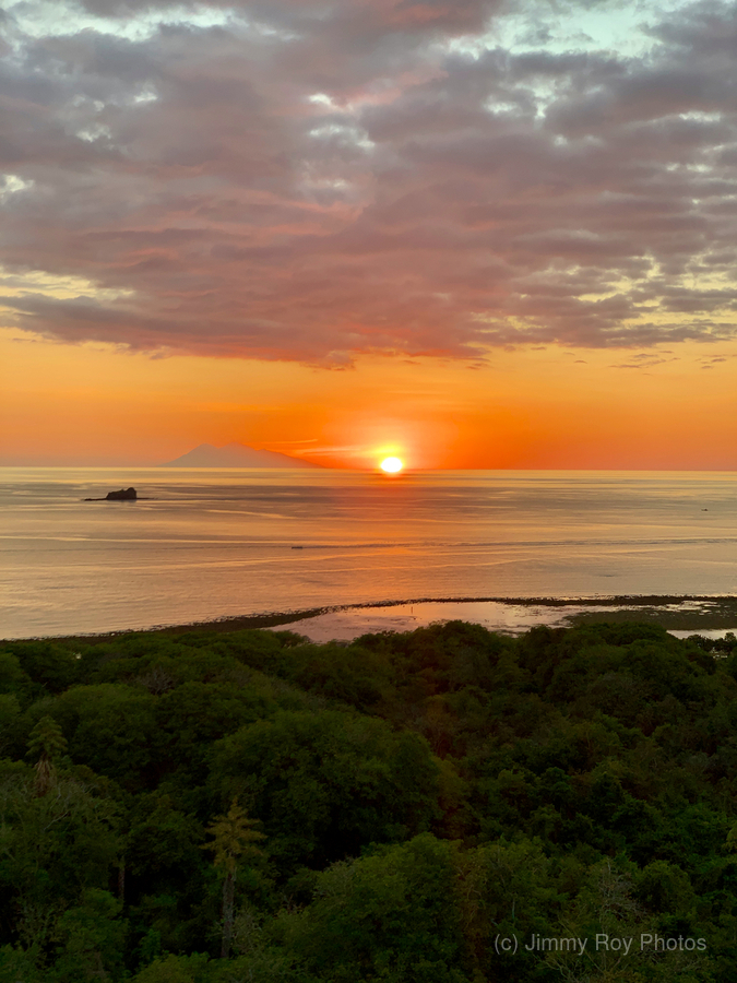 Sunset Over the Flores Sea Indonesia 3  Print