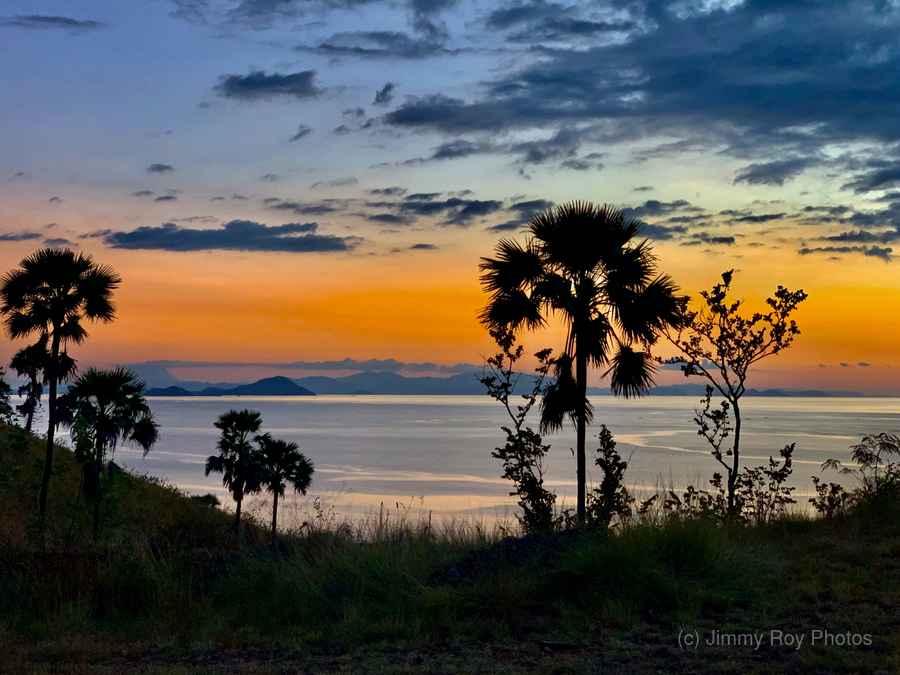 Sunset Over the Flores Sea Indonesia 5  Print