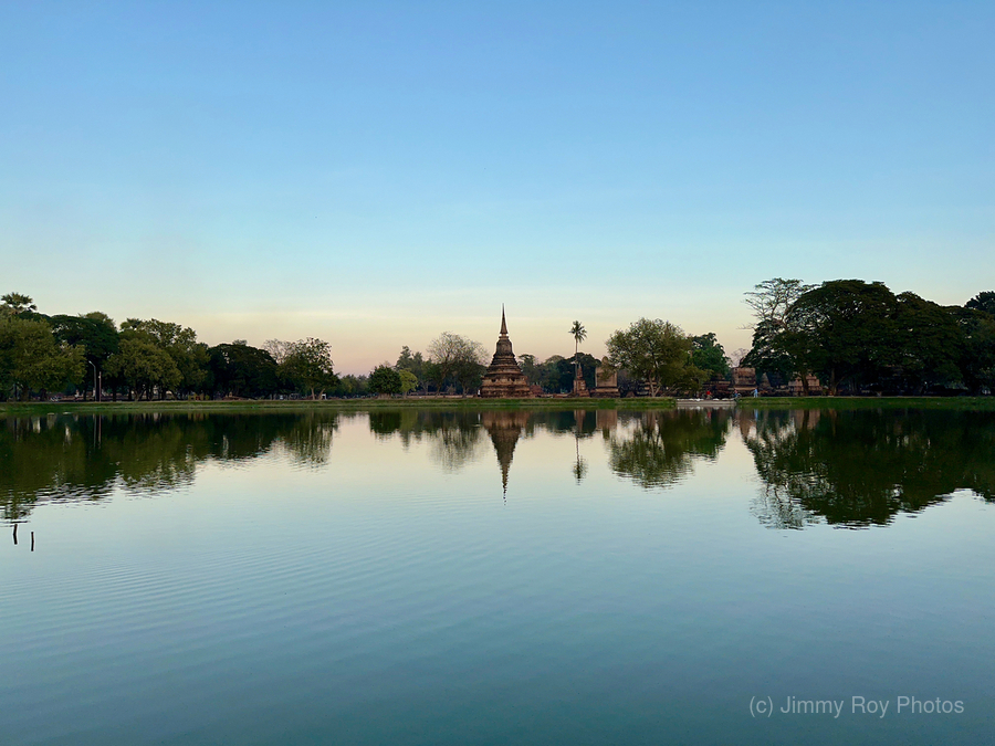 Temple Reflections 2  Print
