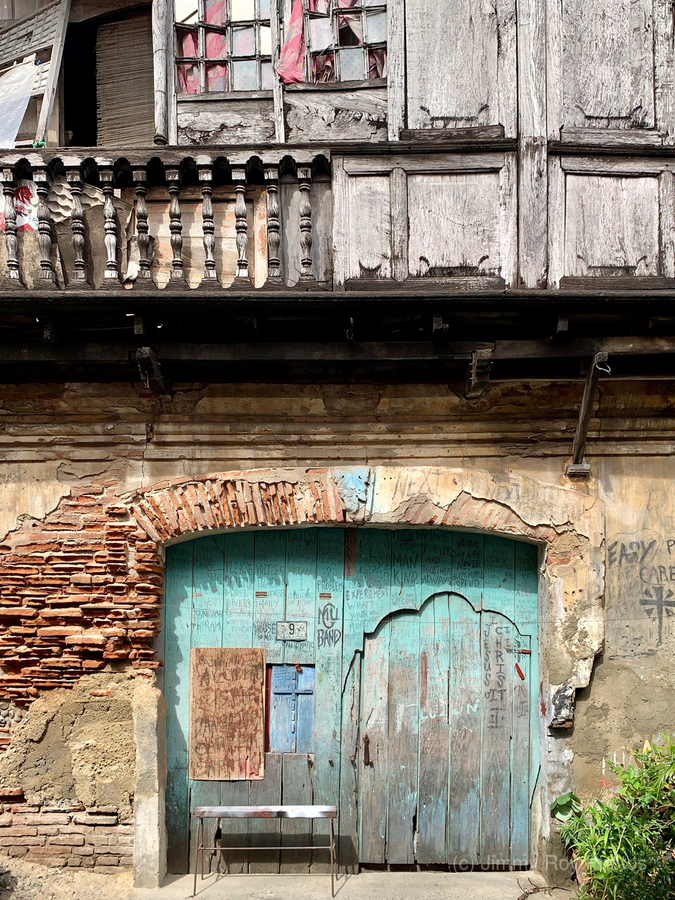 The Blue Doors  Print