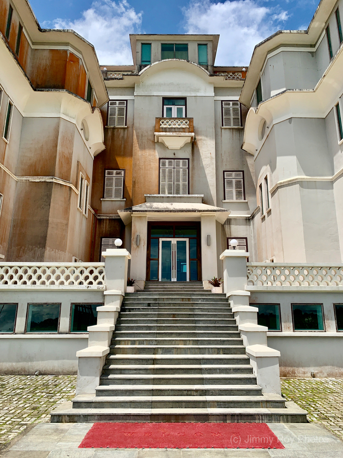 The Bokor Palace Entrance  Print