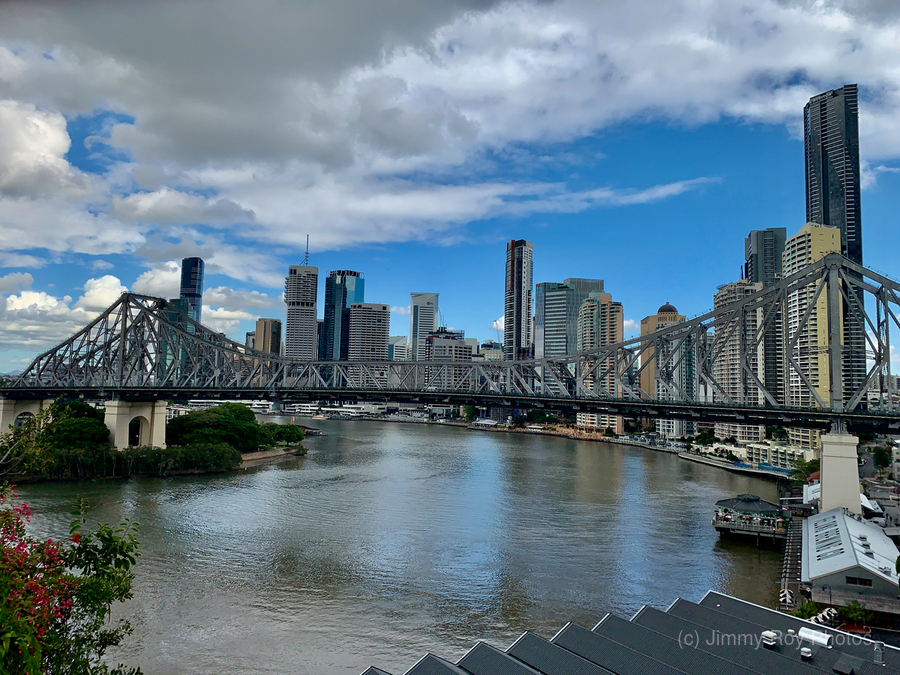 The Brisbane Bridge  Print