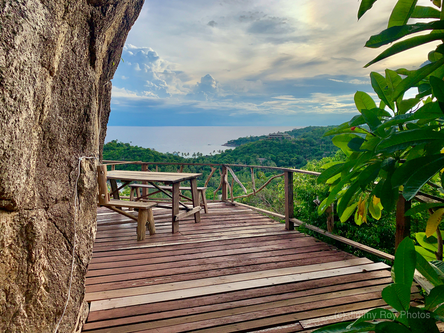 The Picnic View  Print